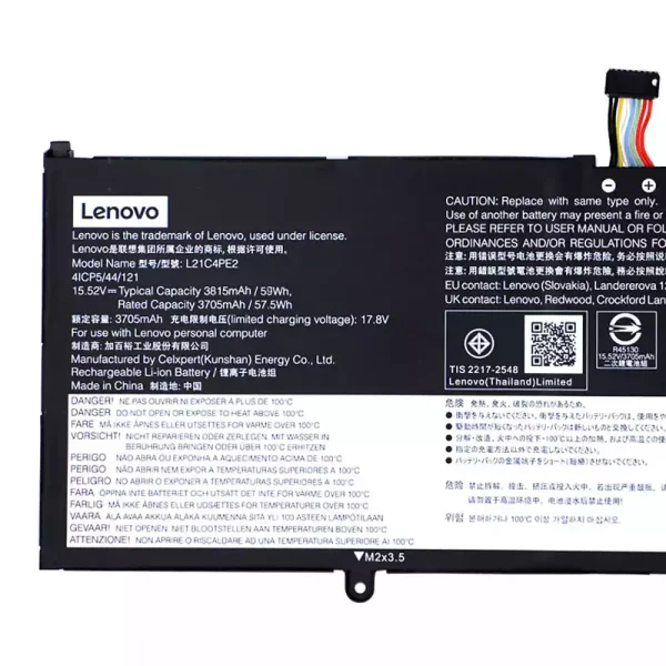 Baterie pro notebooky Lenovo L21C4PE2 L21M4PE2 L21D4PE1 - Image 2