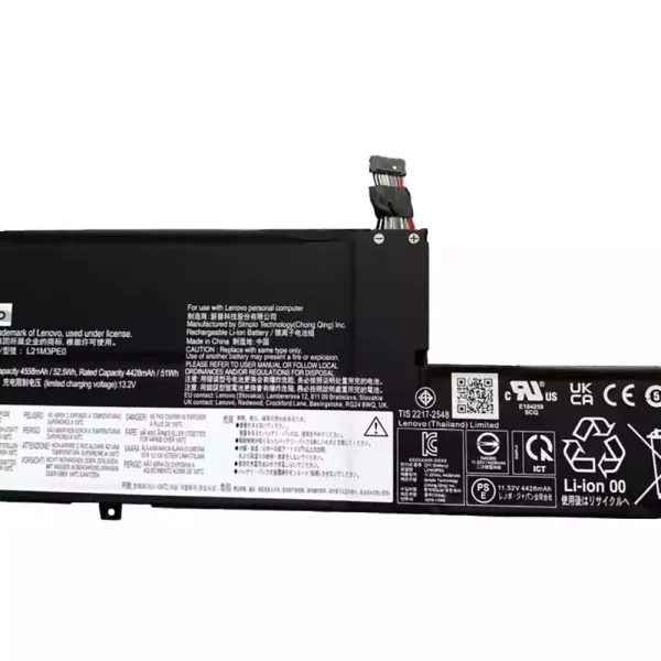 Baterie pro notebooky LENOVO L21M3PE0 L21C3PE0 L21L3PE0 L21B3PE0 - Image 3