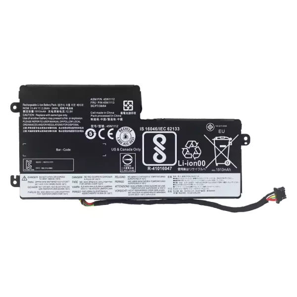 Baterie pro notebooky LENOVO 45N1112 45N1113