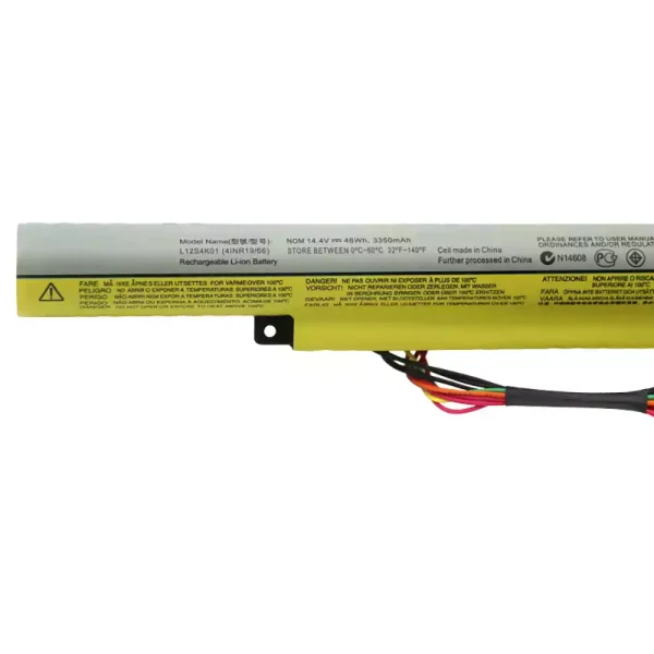 Baterie pro notebooky LENOVO L12L4K01 L12S4E21 L12M4E21 L12M4K01 - Image 4