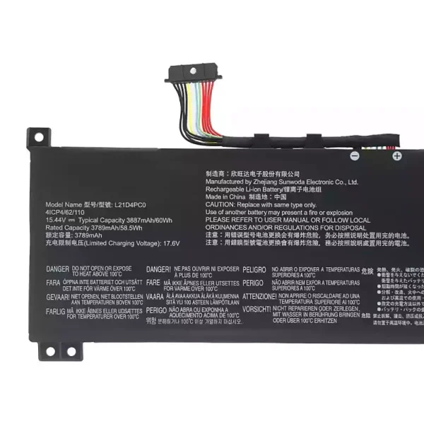 Baterie pro notebooky Lenovo L21M4PC0 L21C4PC0 - Image 3