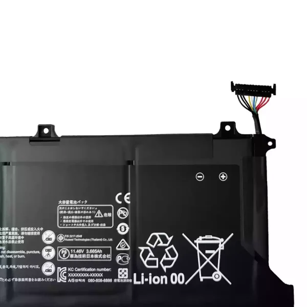 Baterie pro notebooky HUAWEI HNL-WFP9 HNL-WFQ9 HNL-WFP9Q WRTD-WFH9Q WRTD-WDH9 WRTD-WFH9 HLY-19R - Image 2