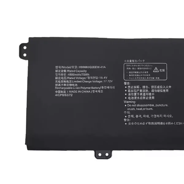 Baterie pro notebooky HUAWEI HB6683Q2EEW-41A HB6683Q2EEW-41C - Image 3