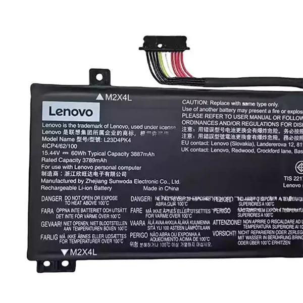 Baterie pro notebooky LENOVO L23C4PK4 L23M4PK4 L23D4PK4 - Image 3