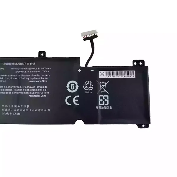 Baterie pro notebooky NV40BAT-4-73 6-87-NV4RS-74M00 - Image 3