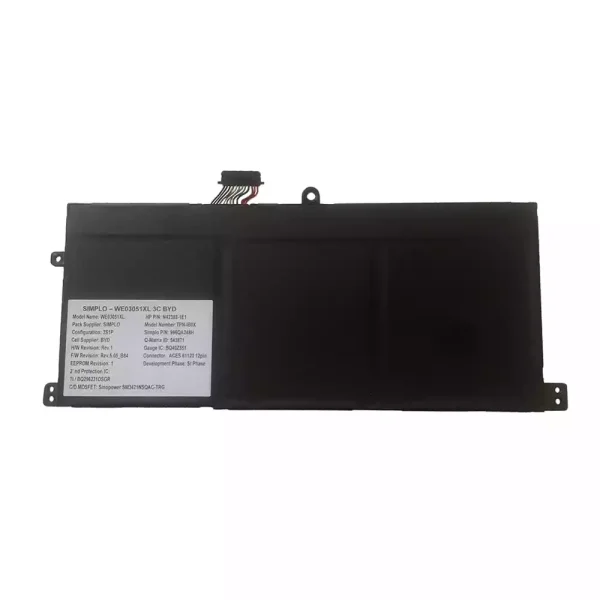 Baterie pro notebooky HP WE03XL TPN-IB0X N42575-005 N42388-1E1 - Image 2