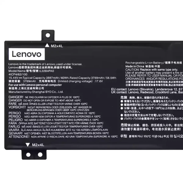Baterie pro notebooky LENOVO L22B4PA0 L22M4PA0 L22D4PA0 L22X4PA0 - Image 3