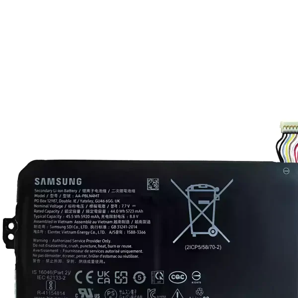 Baterie pro notebooky Samsung AA-PBLN4MT AA-PBQN4TR - Image 3
