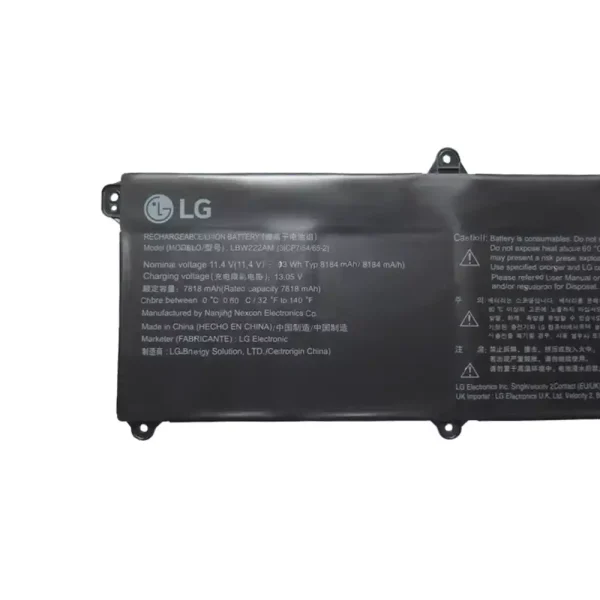 Baterie pro notebooky LG LBW222AM - Image 3