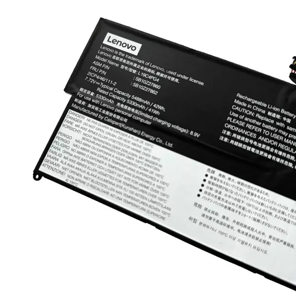 Baterie pro notebooky LENOVO L19M4PG4 L19C4PG4 L19D4PG3 - Image 3