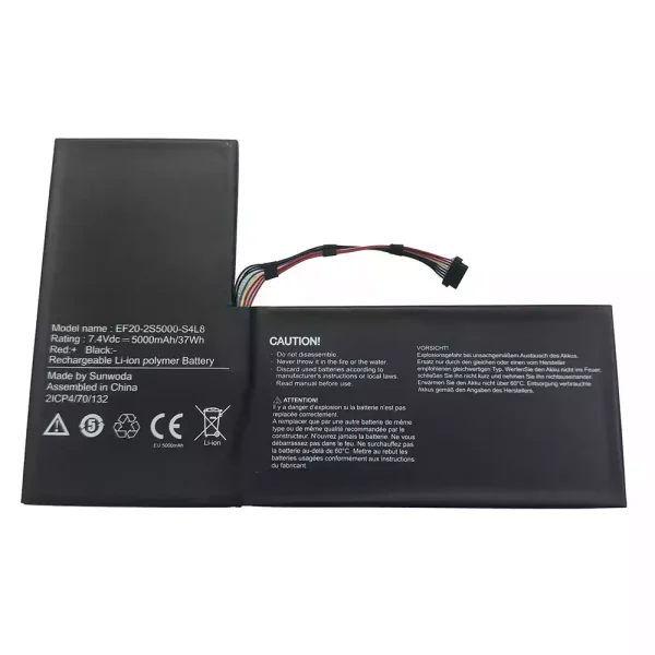 Baterie pro notebooky EF20-2S5000-S4L8 E2213 S2218