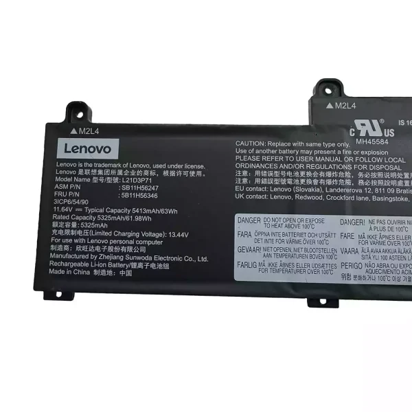 Baterie pro notebooky Lenovo L21D3P71 SB11H56247 5B11H56346 - Image 3