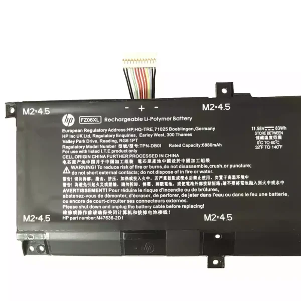 Baterie pro notebooky HP FZ06XL - Image 3