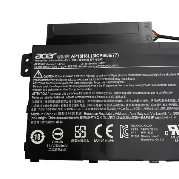Baterie pro notebooky ACER AP18H18L - Image 2