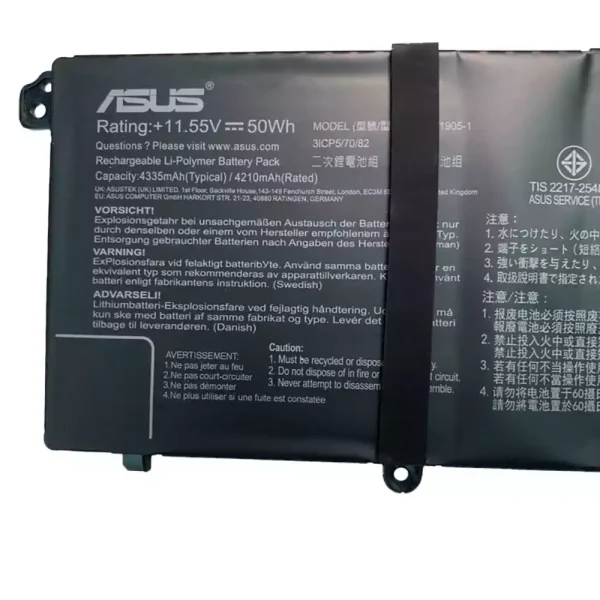 Baterie pro notebooky ASUS C31N1905-1 - Image 2