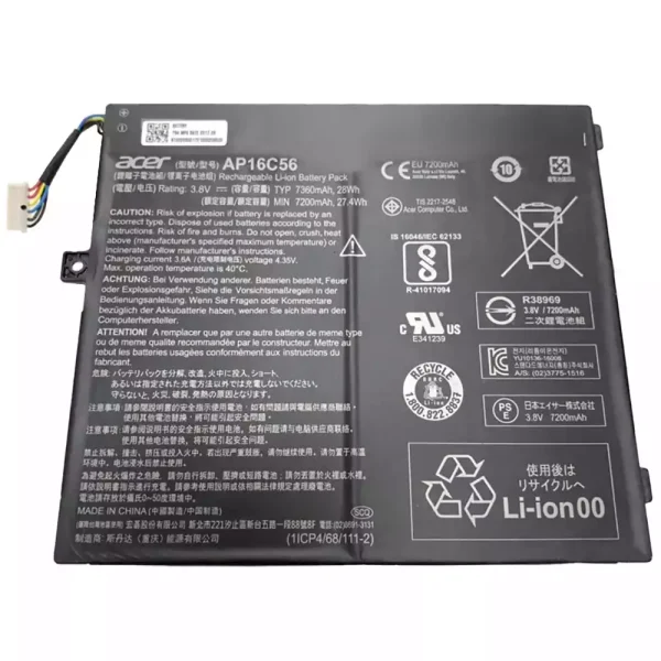 Baterie pro notebooky ACER AP16C56