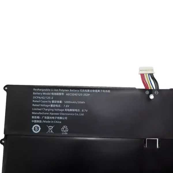 Baterie pro notebooky GY3242125PHV AEC3242125-2S2P - Image 3