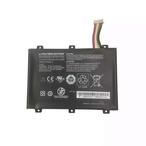 Baterie pro notebooky SMP-BOBCACLL4 xplore ix101b1 ix101b2