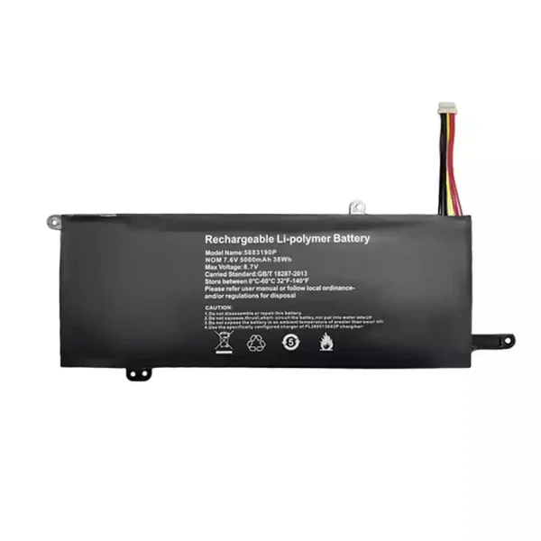 Baterie pro notebooky F152G-ZC-5095-4125 WTL-5883190P-2S 5883190P