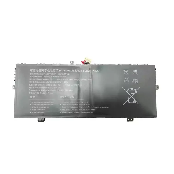 Baterie pro notebooky U2594122PV-2S1P JUMPER EZbook x3 air