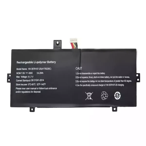 Baterie pro notebooky NV-3578107-2S 4179229C