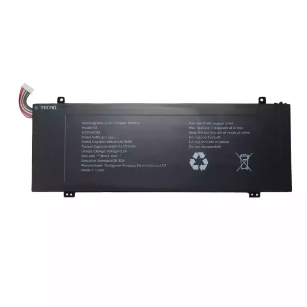 Baterie pro notebooky TECNO 156 GF156