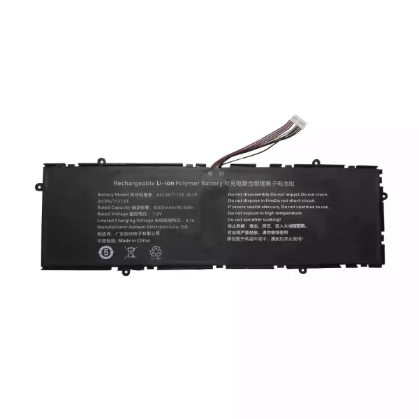 Baterie pro notebooky AEC4671123-2S1P