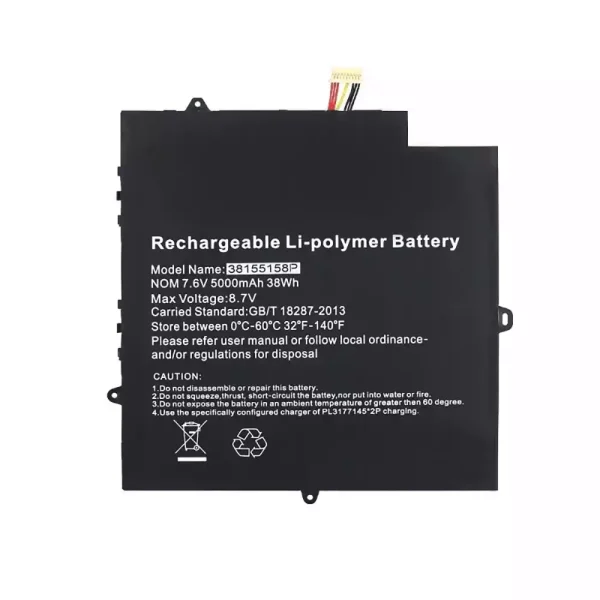 Baterie pro notebooky 38155158P Jumper EZBook X4 Pro