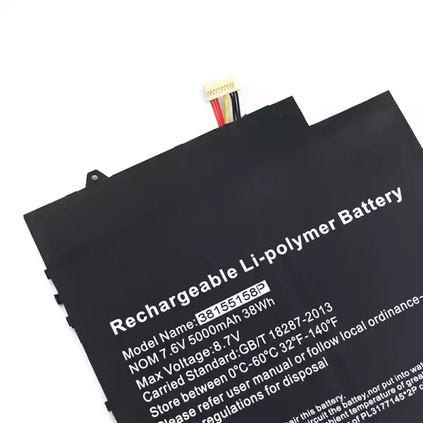 Baterie pro notebooky 38155158P Jumper EZBook X4 Pro - Image 3