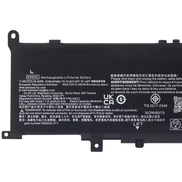 Baterie pro notebooky HP RX03XL - Image 3