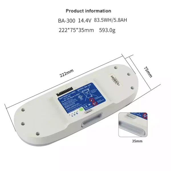 Zcela nová baterie pro Inogen Oxygen Machine 1400-1020 1400-1030 1400-1000 - Image 2