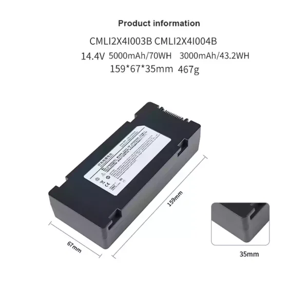 Zcela nová baterie pro COMEN CMLI2X4I003B - Obrázek 2