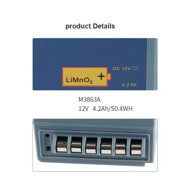 Zcela nová baterie pro Philips HeartStart FR2 HeartStart FR2+ M3860A M3861A M3863A M3840A M3841A - Image 4
