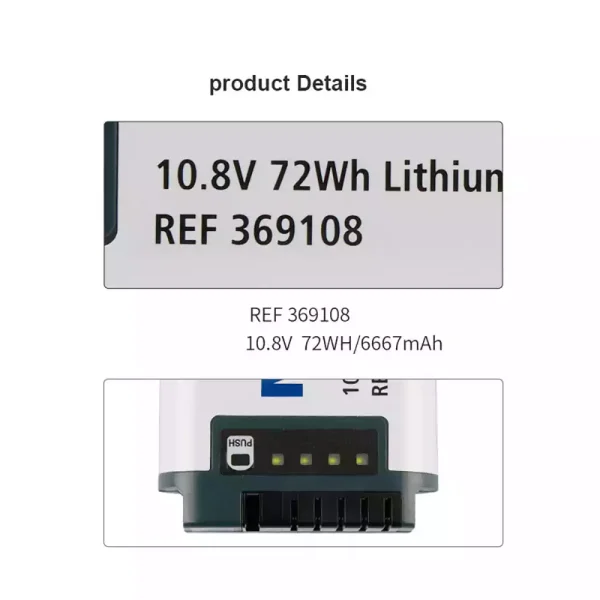 Zcela nová baterie pro Hamilton C1,REF 369108 - Obrázek 3