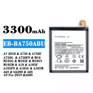 Baterie EB-BA750ABU pro Samsung A7 2018/A8S/A9 Pro 2019/A60S