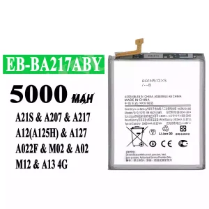 Baterie EB-BA217ABY pro Samsung A21S/A207/A217/A12(A125H)/A127/A022F/M02/A02/M12/A13 4G