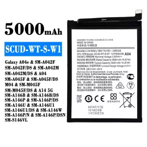 Baterie SCUD-WT-S-W1 pro Samsung Galaxy A04e/A14 5G