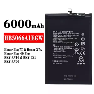 Baterie HB5066A1EGW pro HUAWEI Honor Play 7T/ Honor X7A/Honor Play 40 Plus