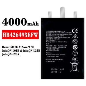 Baterie HB426493EFW pro HUAWEI Honor 50 SE / Nova 9 SE