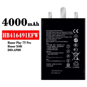 Baterie HB416491EFW pro HUAWEI Honor Play 7T Pro / Honor X40i