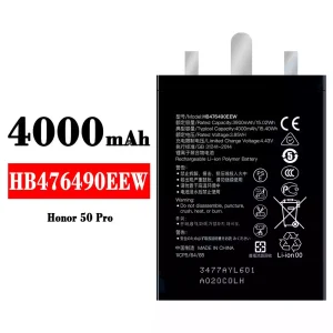 Baterie HB476490EEW pro HUAWEI Honor 50 Pro
