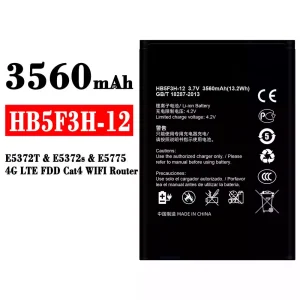 Baterie HB5F3H-12 pro HUAWEI E5372T / E5372s / E5775 / 4G LTE FDD Cat4 WIFI Router