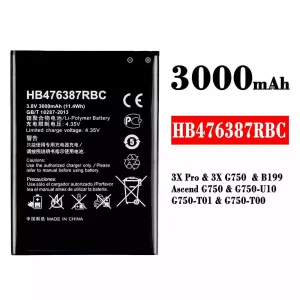 Baterie HB476387RBC pro HUAWEI 3X Pro