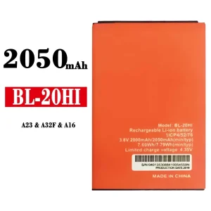 Baterie BL-20HI pro ITEL A23 / A32F / A16