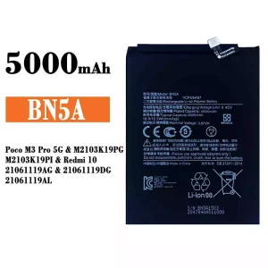 Baterie BN5A pro Xiaomi Poco M3 Pro 5G / Redmi 10