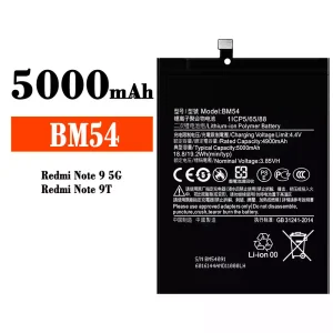 Baterie BM54 pro Xiaomi Redmi Note 9 5G / Redmi Note 9T