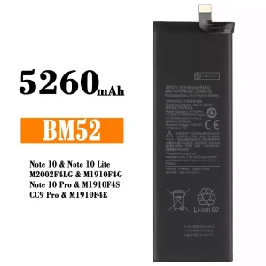 Baterie BM52 pro Xiaomi Note 10,Note 10 Lite,Note 10 Pro / CC9 Pro