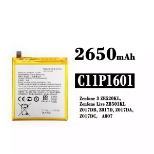 Baterie C11P1601 pro Asus Zenfone 3 / Zenfone Live