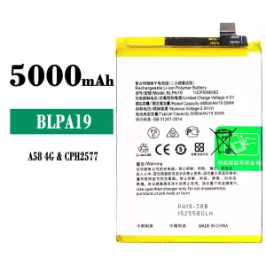 Baterie BLPA19 pro OPPO A58 4G / A38 / A79 5G