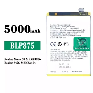Baterie BLP875 pro OPPO Realme Narzo 50 / Realme 9 5G
